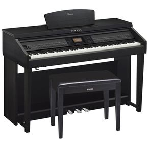 Piano Digital Yamaha CVP 701 Clavinova Black Walnut -| C016095